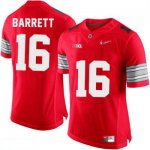 Men's NCAA Ohio State Buckeyes J.T. Barrett #16 College Stitched Diamond Quest Playoff Authentic Nike Red Football Jersey ZL20D28OS